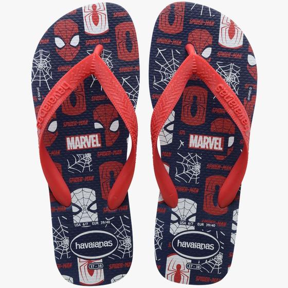 Imagem de Chinelo Havaianas Geek Marvel Homem Aranha Masculino