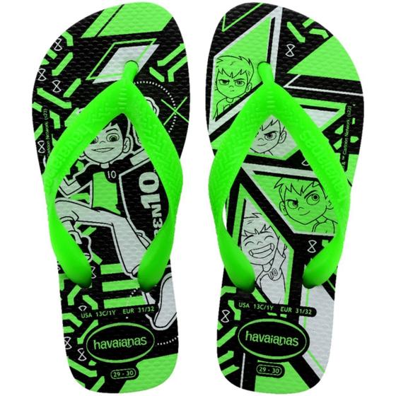 Imagem de Chinelo Havaianas Infantil Kids Ben 10 Menino