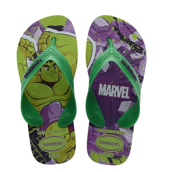 Imagem de Chinelo Havaianas Infantil Kids Max Marvel Diversas Cores