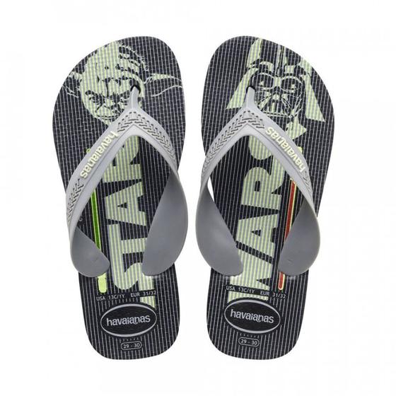 Imagem de Chinelo Havaianas Infantil Kids Max Star Wars Preto