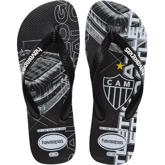 Imagem de Chinelo Havaianas Licenciado TOP Atletico MG 35/36 Preto