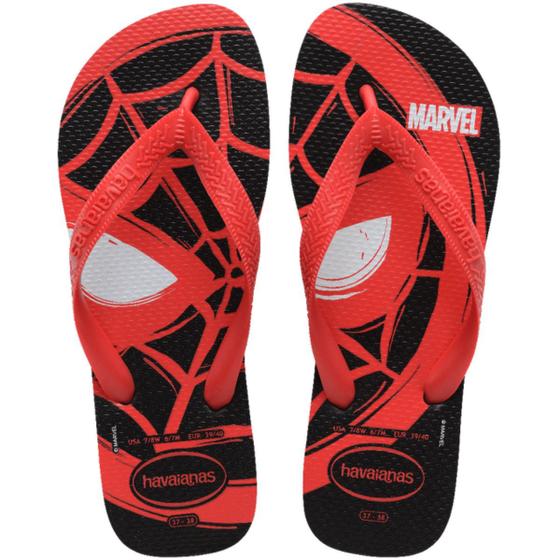 Imagem de Chinelo Havaianas Marvel Logomania Infantil Menino