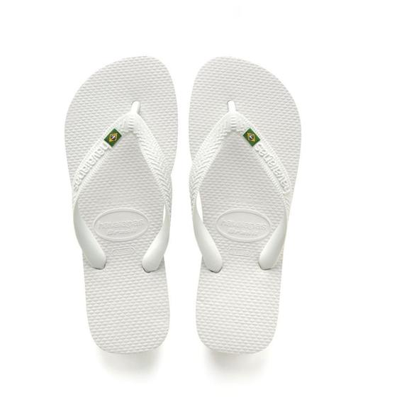 Imagem de Chinelo Havaianas Masculino Brasil 33/4 Branco