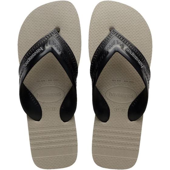 Imagem de Chinelo Havaianas Masculino HYBRID BE 41/2 Cimento Queimad