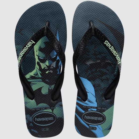 Imagem de Chinelo Havaianas Masculino Top Heróis DC Super-Homem e Batman