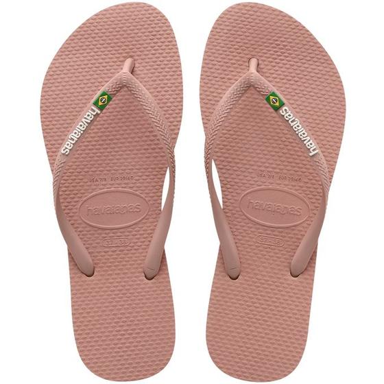 Imagem de Chinelo Havaianas Slim Brasil Feminino - Rosa