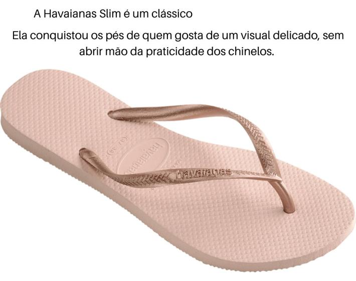 Imagem de Chinelo Havaianas Slim Feminina Opção De Cores Original