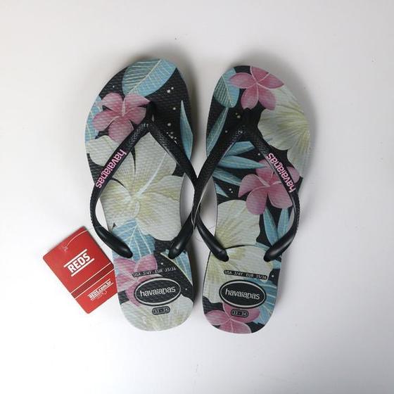 Imagem de Chinelo havaianas slim floral