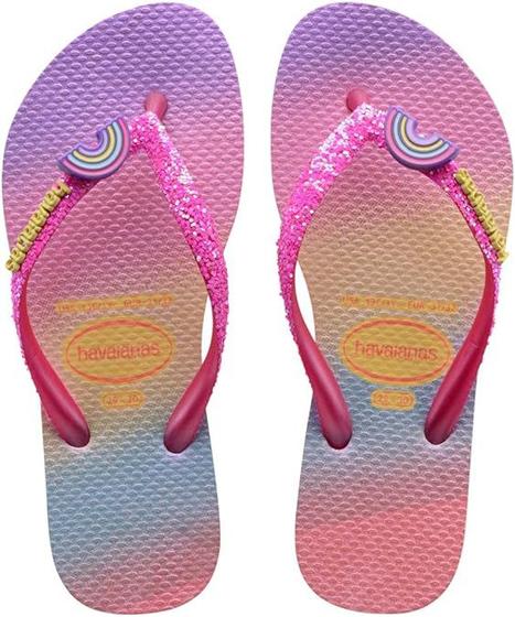 Imagem de Chinelo Havaianas Slim Glitter II FC