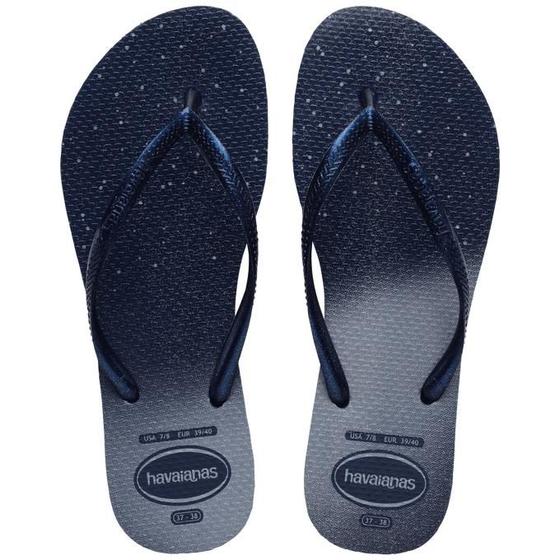 Imagem de Chinelo Havaianas Slim Gloss Star com Brilho na Sola