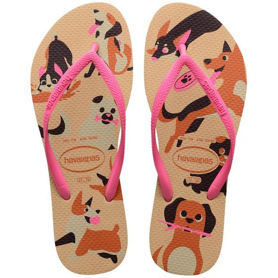 Imagem de Chinelo Havaianas Slim Pets Feminino 4132567