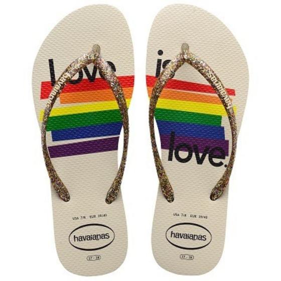 Imagem de Chinelo Havaianas Slim Pride II LGBTQIA+ Feminino Lançamento