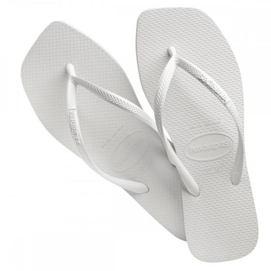 Imagem de Chinelo Havaianas Slim Square 35/36 Branco