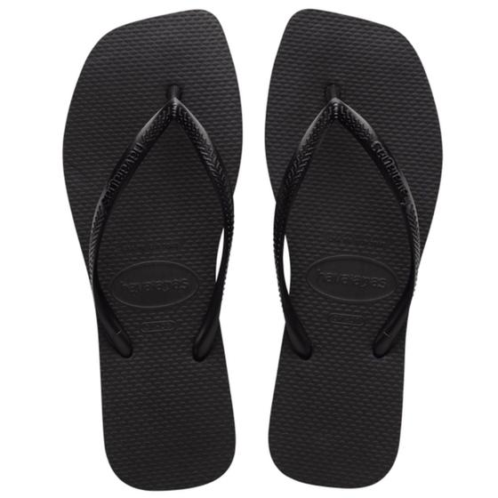 Imagem de Chinelo Havaianas Slim Square Feminino Preto