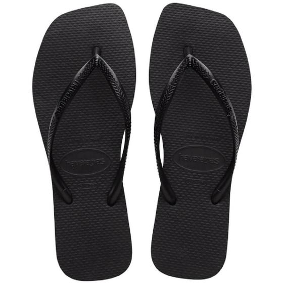 Imagem de Chinelo Havaianas Slim Square Feminino Preto