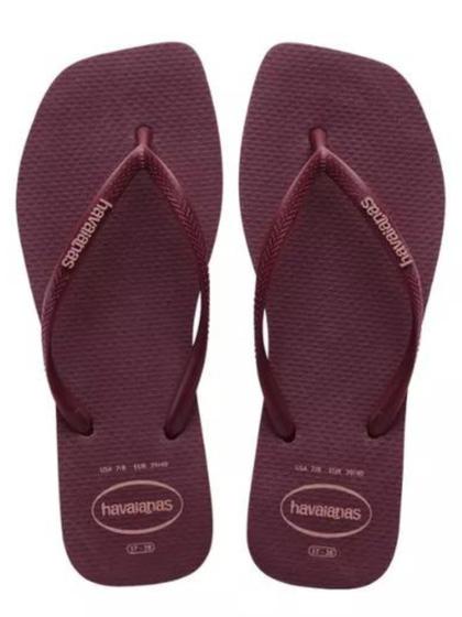 Imagem de Chinelo Havaianas SLIM Square Modelo Quadrada2024 Legitim NF