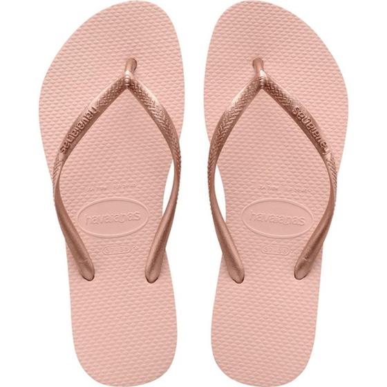 Imagem de Chinelo Havaianas Slim Tradicional Feminino - Rose