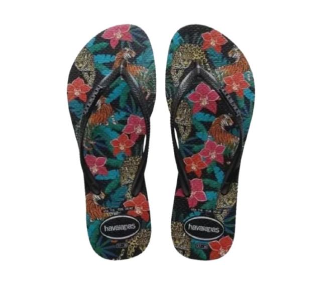 Imagem de Chinelo Havaianas Slim Tropical Floral 39/40 Original