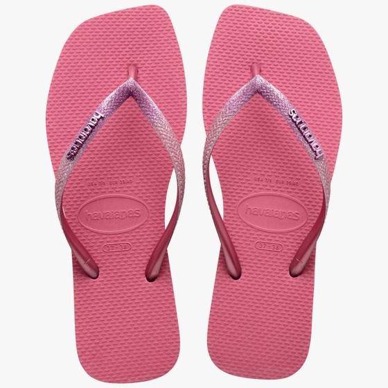 Imagem de Chinelo Havaianas Square Glitter Original Tamanhos Grandes