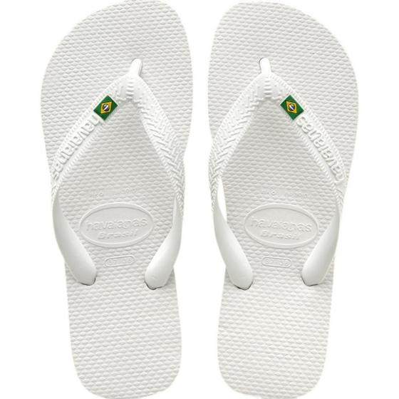 Imagem de Chinelo Havaianas Tira Larga Logo Brasil Unissex