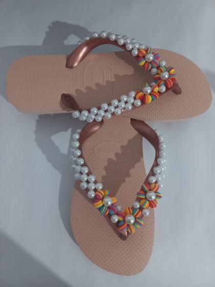 Imagem de Chinelo havaianas top decorados  37/38