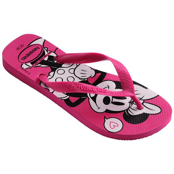 Chinelo Havaianas Top Disney Minnie Adulto Menor preço em Chinelo Havaianas Top Disney Minnie Adulto