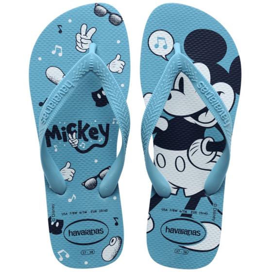 Imagem de Chinelo Havaianas Top Disney Minnie e Mickey Feminino