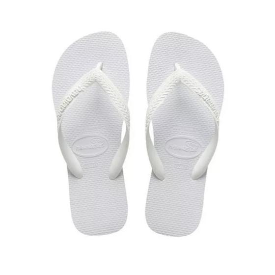 Imagem de Chinelo havaianas top legítimas unisex branco tam 41/42