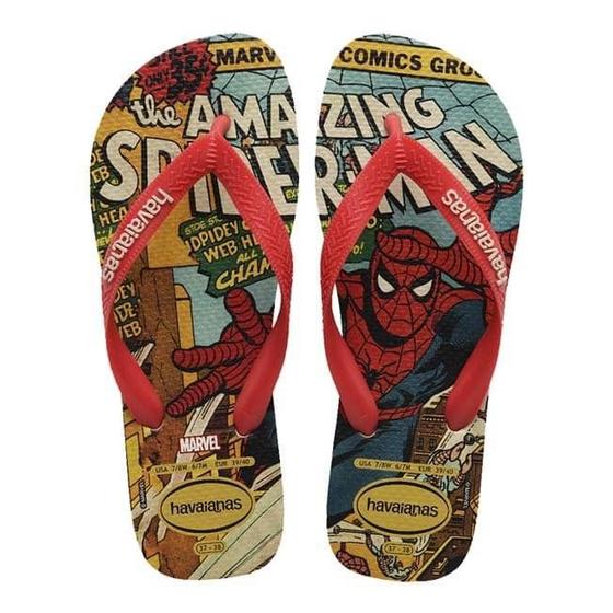 Imagem de Chinelo Havaianas Top Marvel Classics Guardioes ou Spider