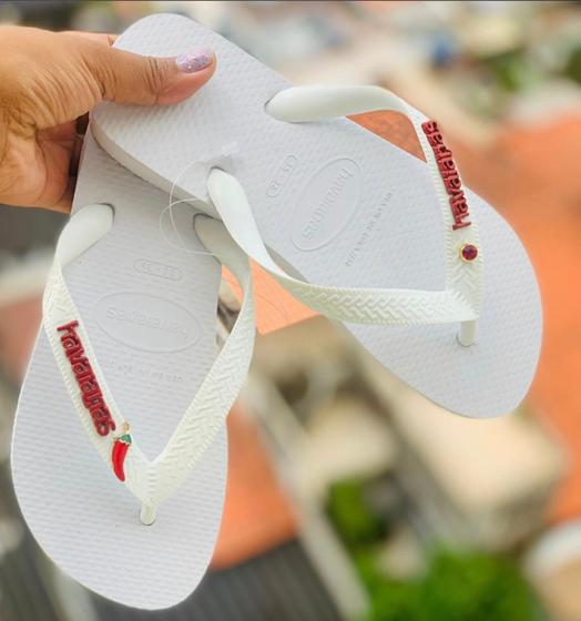 Imagem de Chinelo Havaianas Top pingente Pimenta