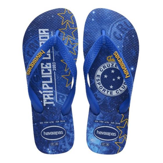 Imagem de Chinelo Havaianas Top Times Cruzeiro Masculino Azul