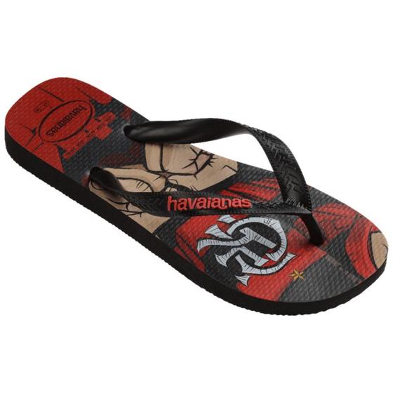 Imagem de Chinelo Havaianas Top Times Flamengo Estampa2024 41483041069