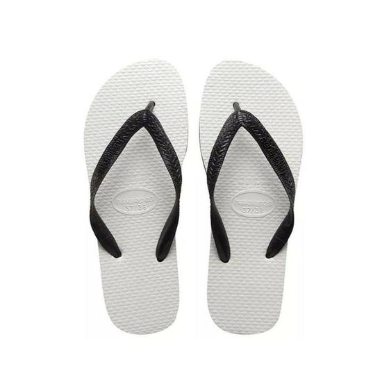 Imagem de Chinelo Havaianas Tradicional Unissex Preto/Branco