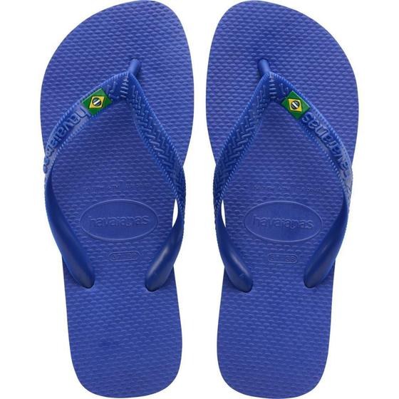 Imagem de Chinelo Havaianas Unissex Brasil LIGHT 37/8 Azul Naval