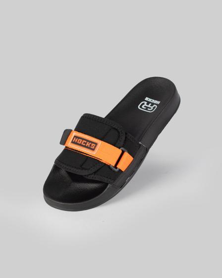 Imagem de Chinelo Hocks Slide Bravo - Black / Orange