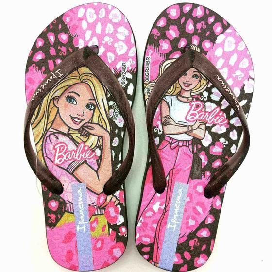 Imagem de Chinelo Infantil Feminino Barbie Meu Encanto Ipanema 27291