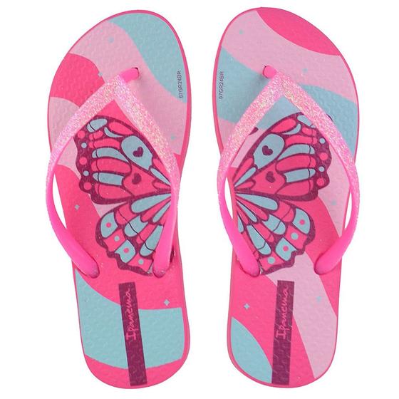 Imagem de Chinelo Infantil Feminino Ipanema Garden Rosa - 27273