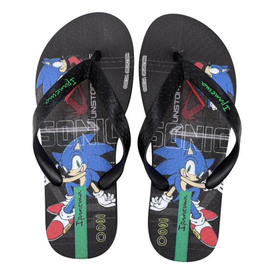 Imagem de Chinelo Infantil Grendene Ipanema Sonic Race Menino