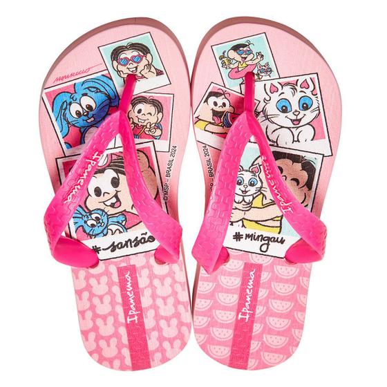 Chinelo Infantil Grendene Ipanema Turma Da Mônica Feminino Menor preço em Chinelo Infantil Grendene Ipanema Turma Da Mônica Feminino
