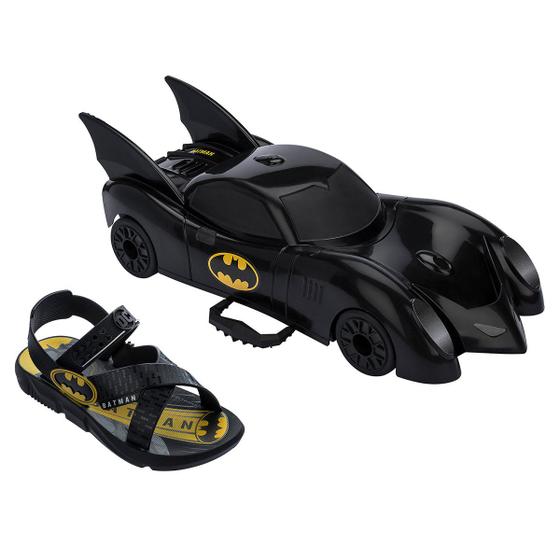 Imagem de Chinelo Infantil Grendene Kids Batman Batmovel 