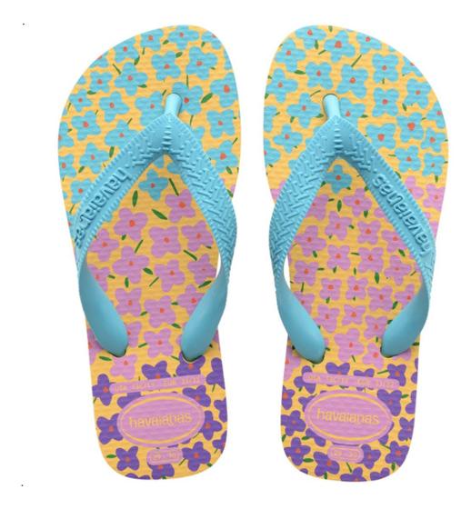 Imagem de Chinelo Infantil Havaianas Kids Flores Classico Original