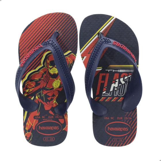 Imagem de Chinelo Infantil Havaianas Kids Max Herois Azul