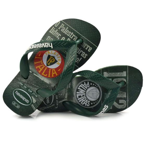 Imagem de Chinelo Infantil Havaianas Palmeiras Verde 4148309 INF