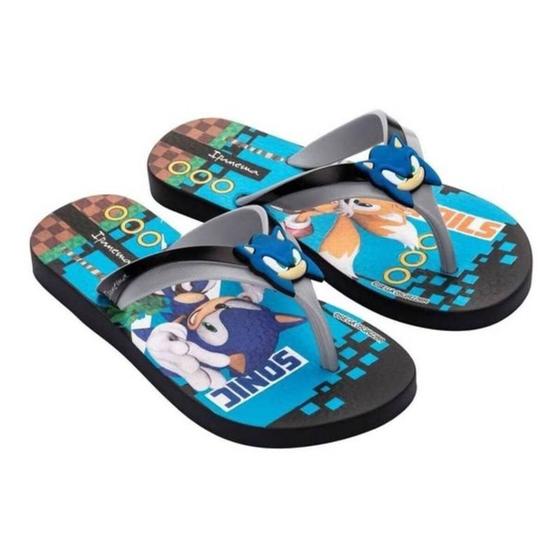 Imagem de Chinelo Infantil Ipanema Sonic Speed Masculino