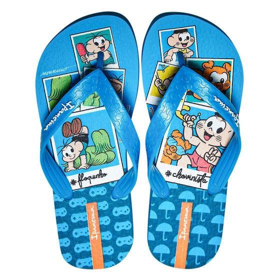 Chinelo Infantil Ipanema Turma da Mônica Menino – Grendene Kids