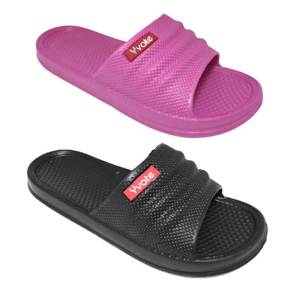 Imagem de Chinelo infantil juvenil slide masculin feminin Yvate BGX70X