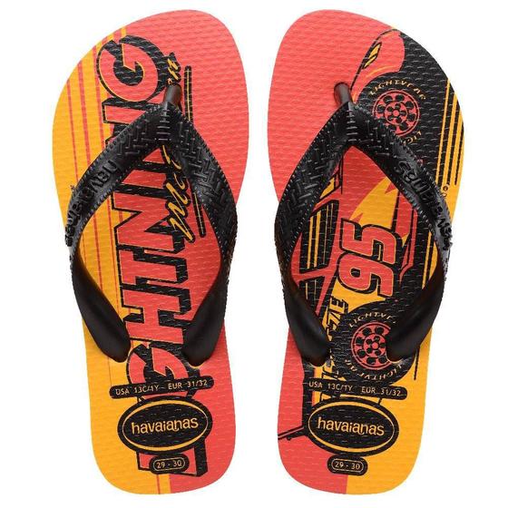 Imagem de Chinelo Infantil Masculino Havaianas Car Amarelo Pop 4123463