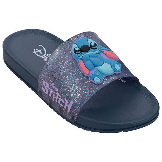 Imagem de Chinelo Infantil Menina Slide Slip On Disney Stitch