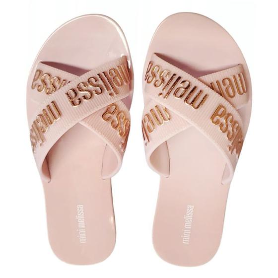 Imagem de Chinelo Infantil Menina Slip On  Slide Mini Melissa M Lover