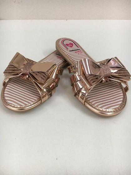 Imagem de Chinelo Infantil Molekinha Metal Ouro Rosado-2157.753.11808